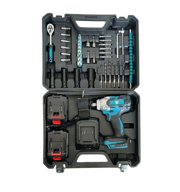 ZS - 21V Brushless 1/2 Inch Impact Wrench with Tools - CORDLESS