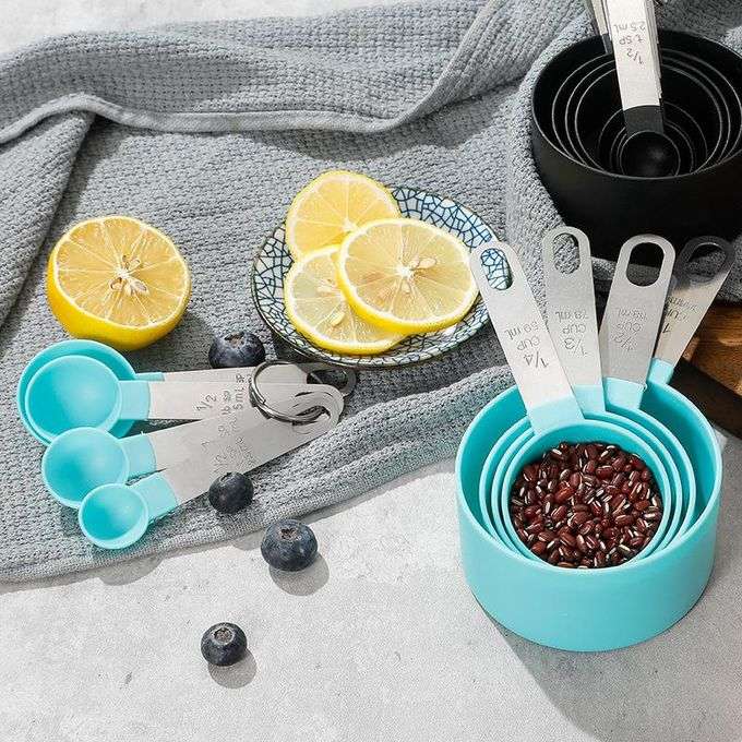 ZS - Measuring Cups And Spoons - Pink