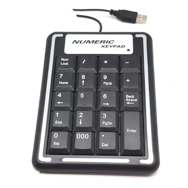 Numeric USB Keypad - With Thousand Key