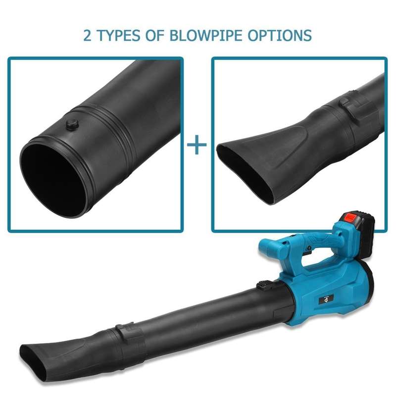 21V Lithium Battery Cordless Leaf Blower - 200km/H