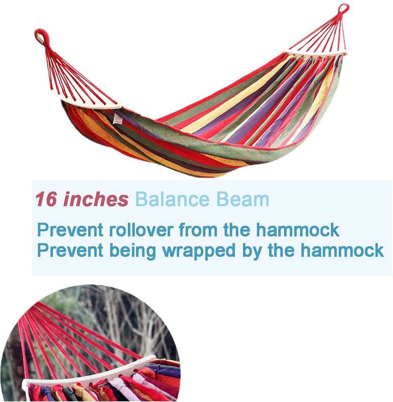 ZS - Heavy Duty Adult Hammock - Red