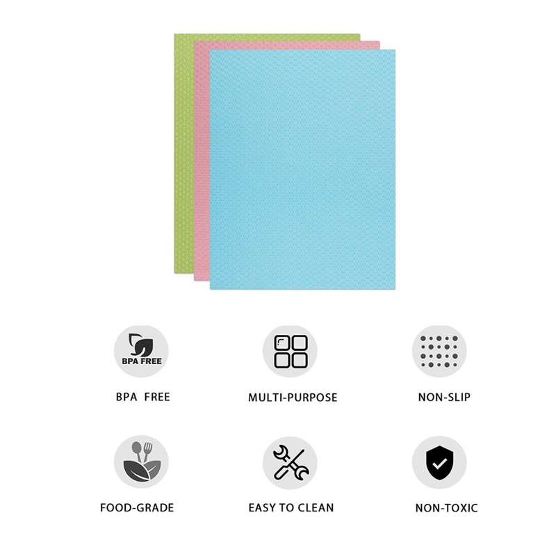 ZS - Silicone Fridge Mats - 4pcs