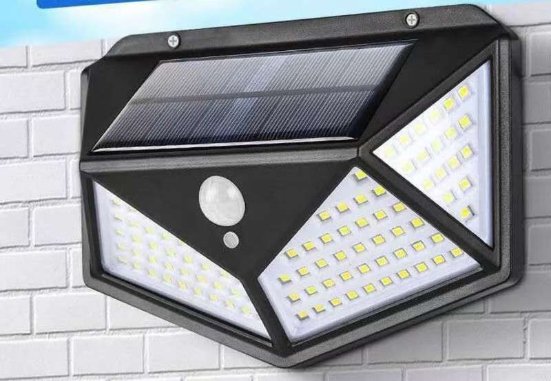 ZS - 100 LED Solar Wall Light with Motion Sensor
