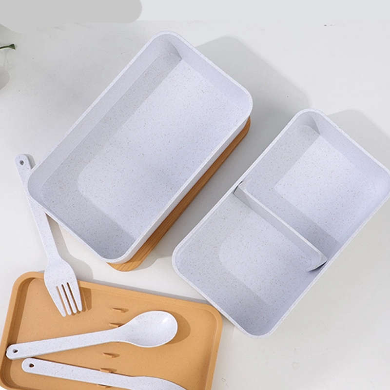 ZS - Double-Decker Bento Box - White