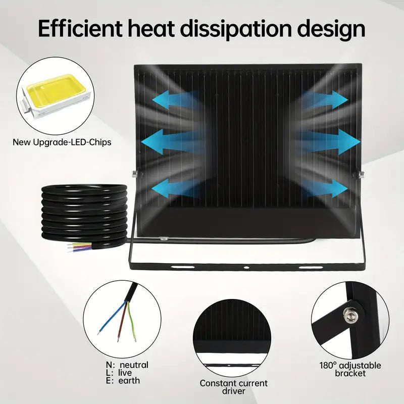ZS - LED Flood Light Outdoor IP66 Waterproof - 50W