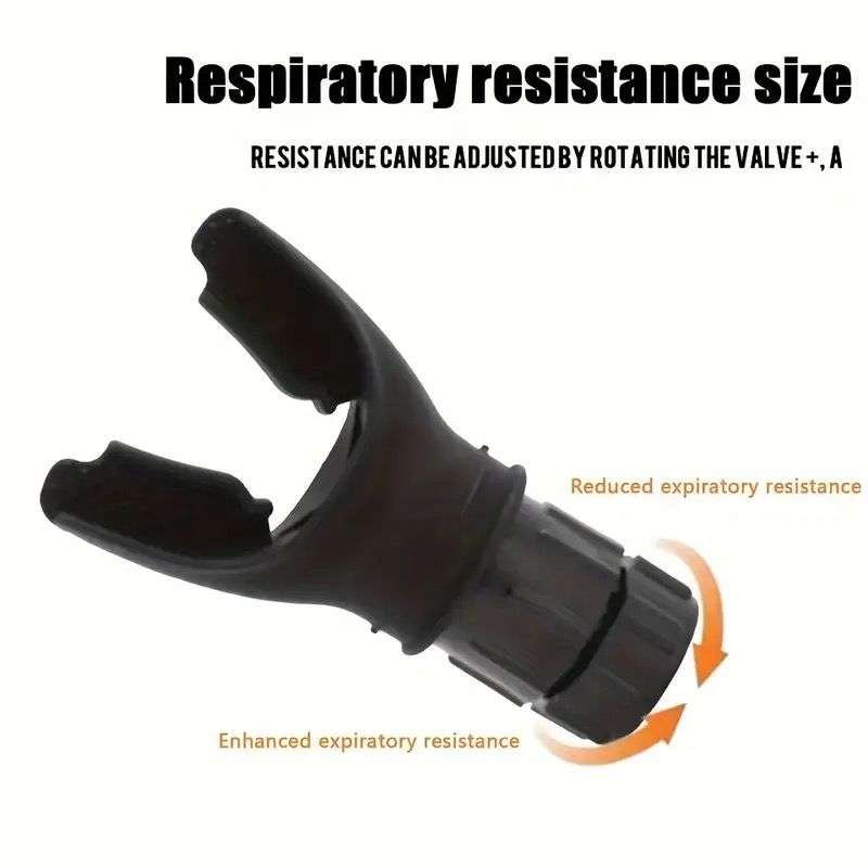 ZS - Portable Breathing Exerciser Lung Trainer - White