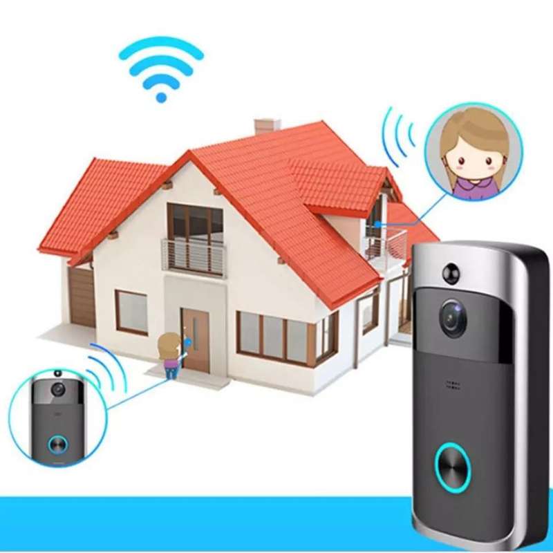ZS - Smart Doorbell Camera Wifi Wireless Call Intercom Video-Eye