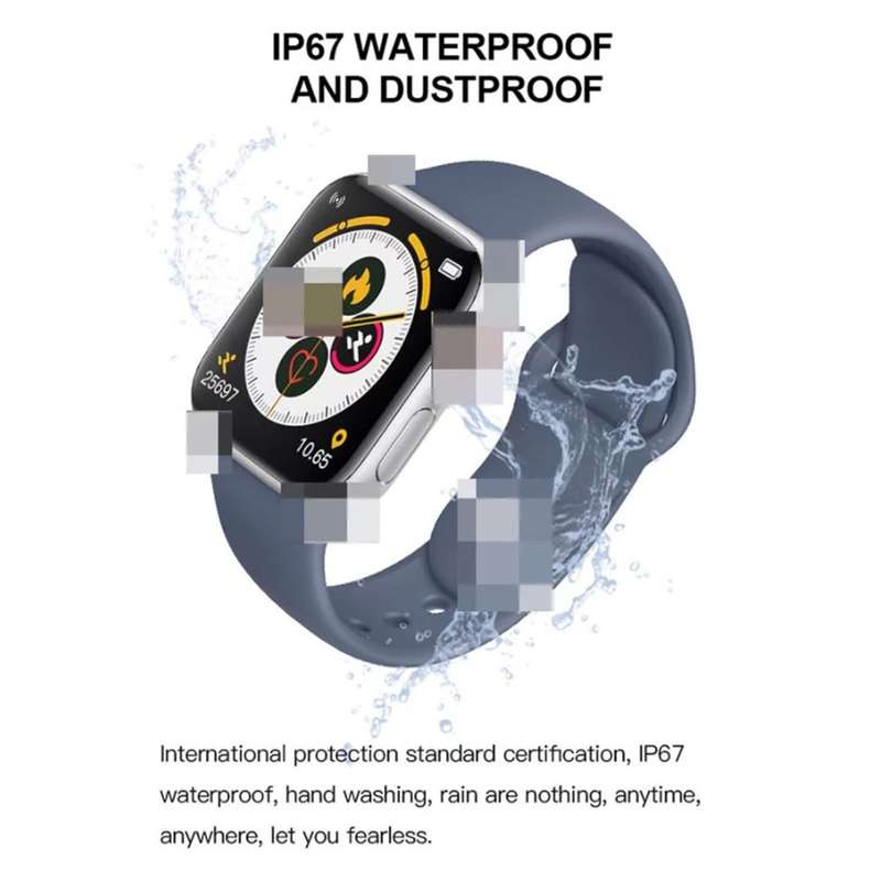 T500 Smartwatch and Fitness Tracker - Black