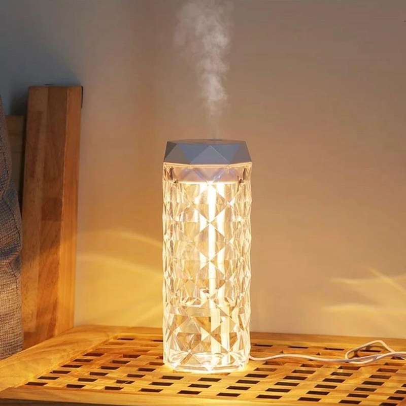ZS - 900ml Smart Crystal Lamp Humidifier