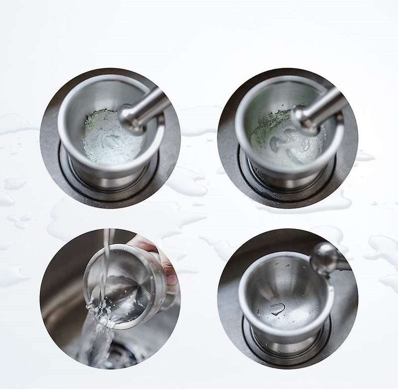 ZS - Classic Stainless Steel Mortar And Pestle SS 304