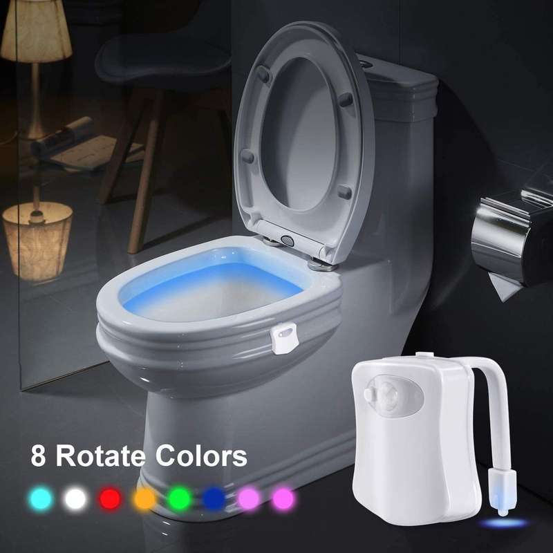 ZS - Toilet Night Light - Toilet Light with Motion Sensor LED