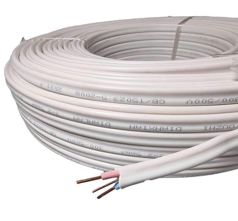 ZS - 2*2.5mm + 1*15mm Twin and Earth Flat Cable 100m
