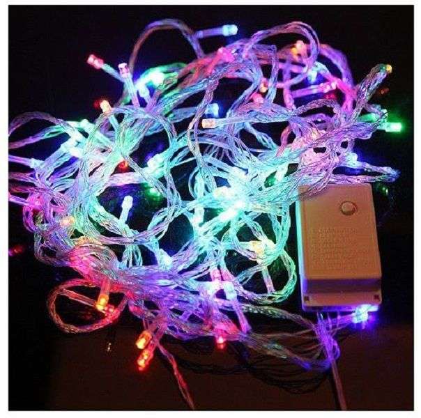 ZS - 20M Fairy String Lights 120LED Christmas Bedroom Outdoor Decoration - Multicolor