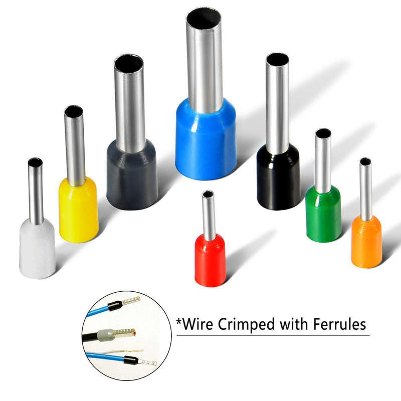 ZS - Tube Type Crimping Tool Set 1200pcs Terminals