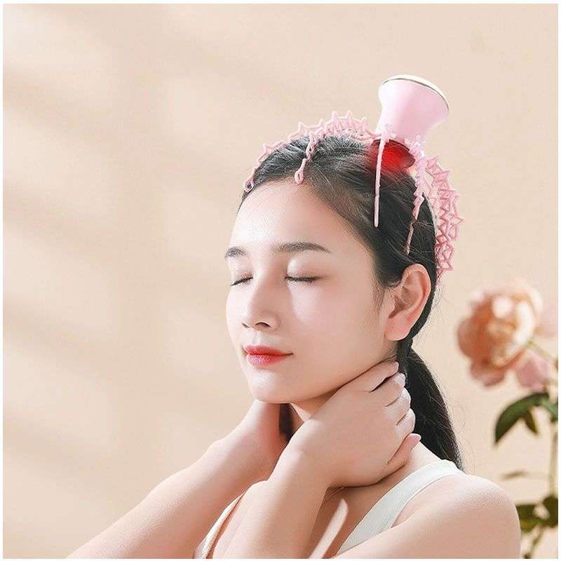 ZS - Rechargeable Head and Scalp Massager - White