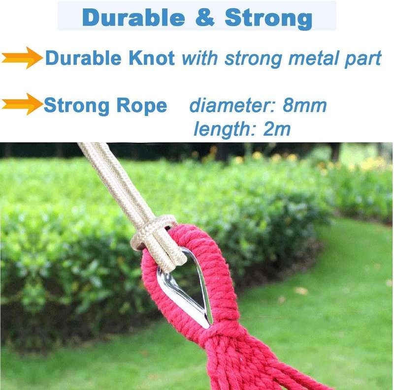 ZS - Heavy Duty Adult Hammock - Red