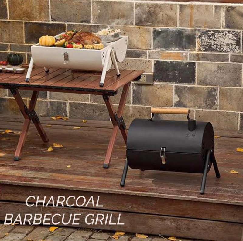 ZS - Charcoal Braai Barbecue Grill - Black