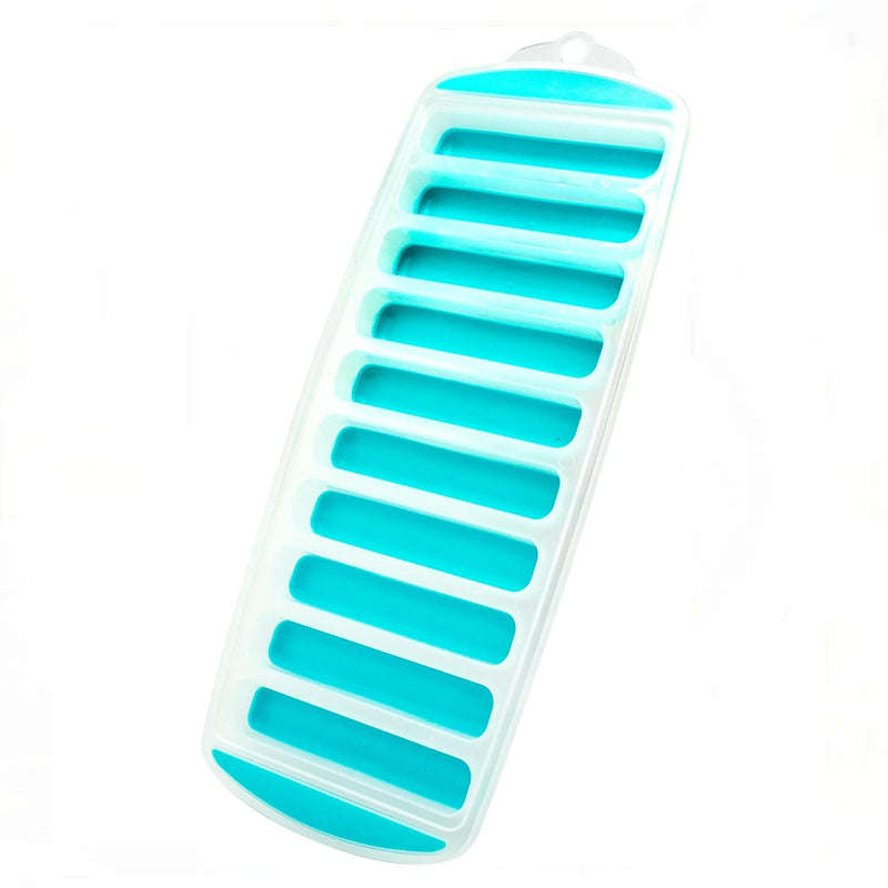 ZS - Narrow Silicone Ice Stick Cube Tray - Red