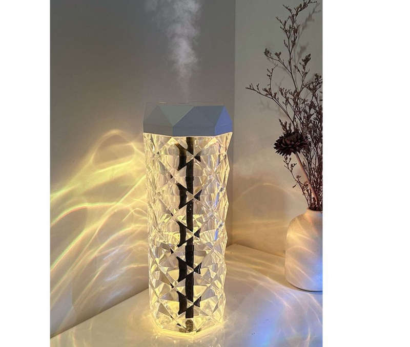 ZS - 900ml Smart Crystal Lamp Humidifier