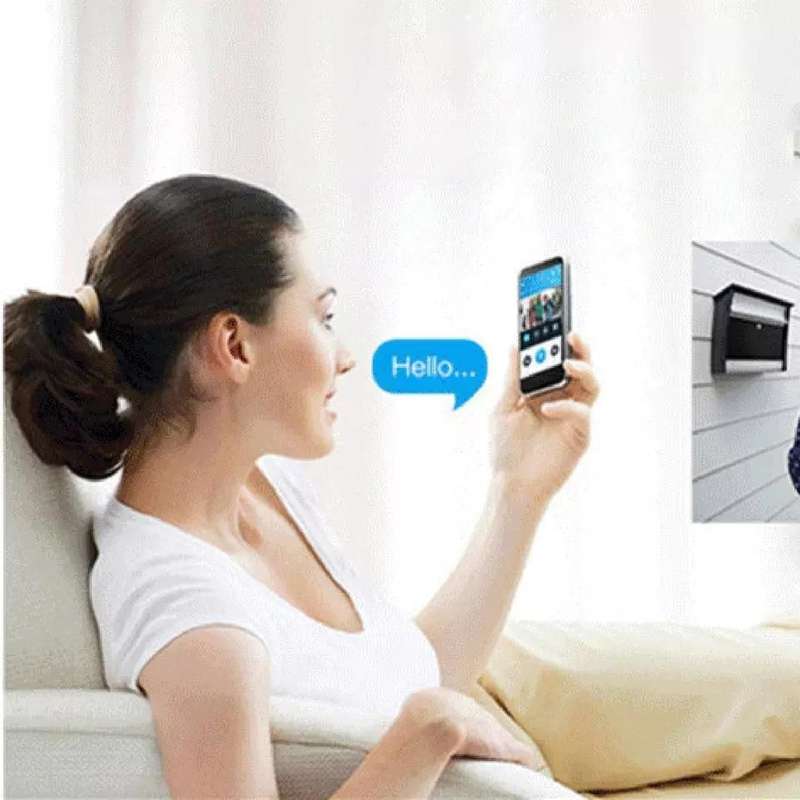 ZS - Smart Doorbell Camera Wifi Wireless Call Intercom Video-Eye