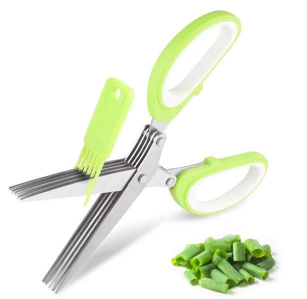 ZS - Kitchen Herb Scissors - Blue