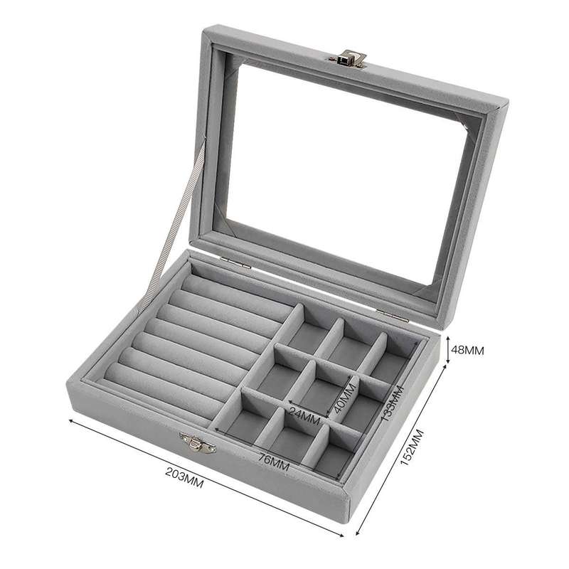 ZS - Single Layer Jewellery Box - Pink