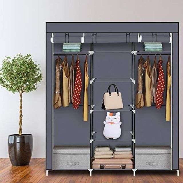 ZS - Wardrobe Storage Triple - Black