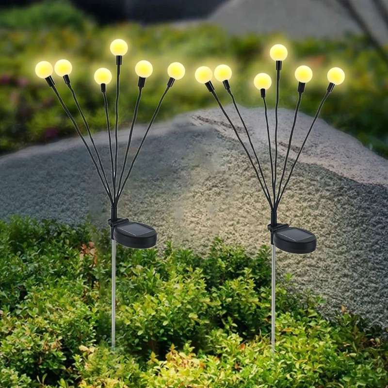 ZS - Solar Firefly Garden Decor Light - 2pcs Set