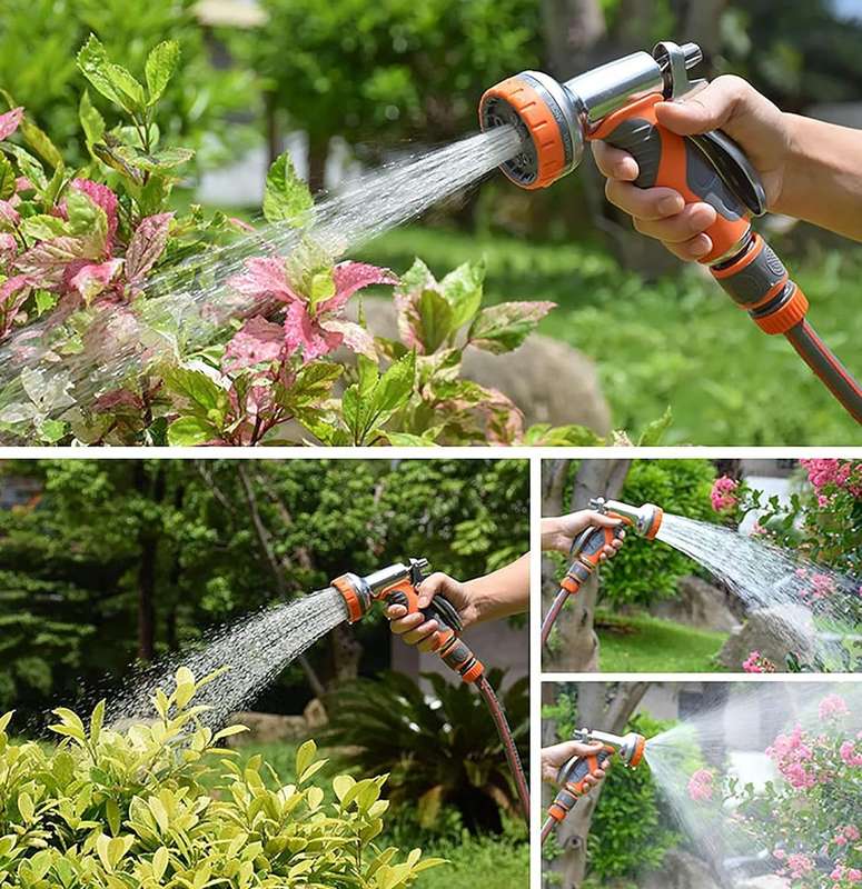 ZS - Portable Hose Pipe Reel Classic Hose Reel Set Including Hose Reel - 15M