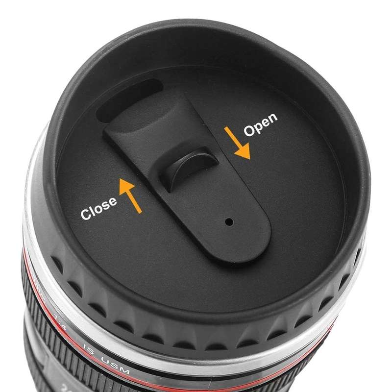ZS - EF 24-105mm Camera Lens Thermo Flask for Coffee / Cold beverages.