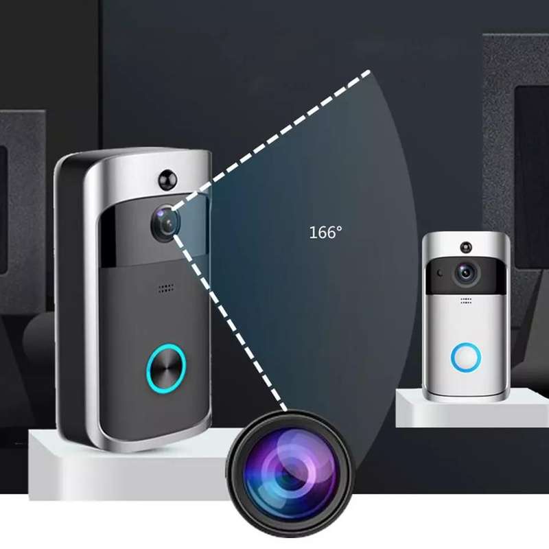 ZS - Smart Doorbell Camera Wifi Wireless Call Intercom Video-Eye
