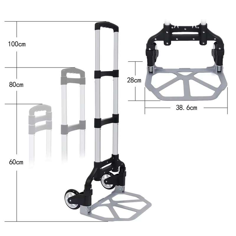 ZS - Aluminum Folding Portable Trolley 75KG