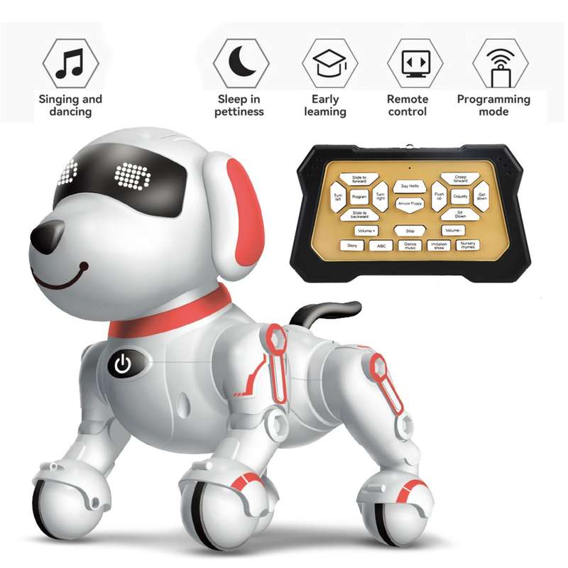 ZS - Becky the Intelligent Robot Dog - Dog with Remote Control - Blue