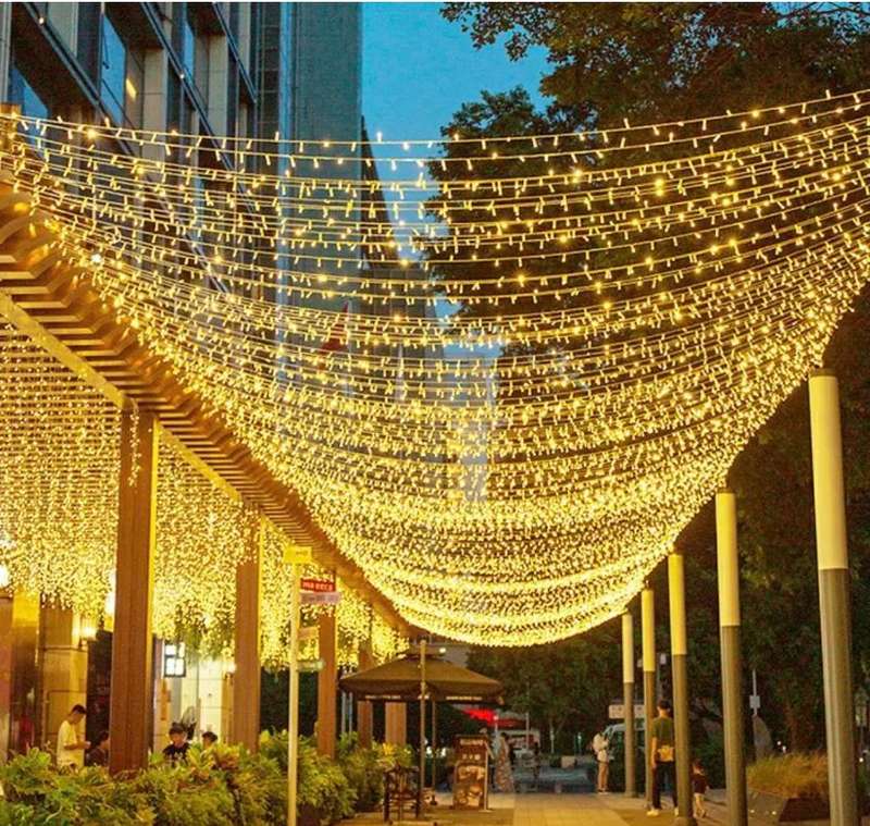 ZS - 20M Fairy String Lights 120LED Christmas Bedroom Outdoor Decoration - Multicolor