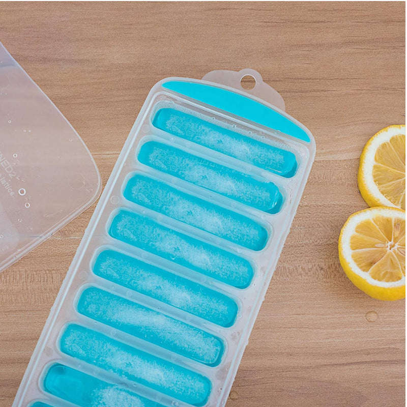 ZS - Narrow Silicone Ice Stick Cube Tray - Red