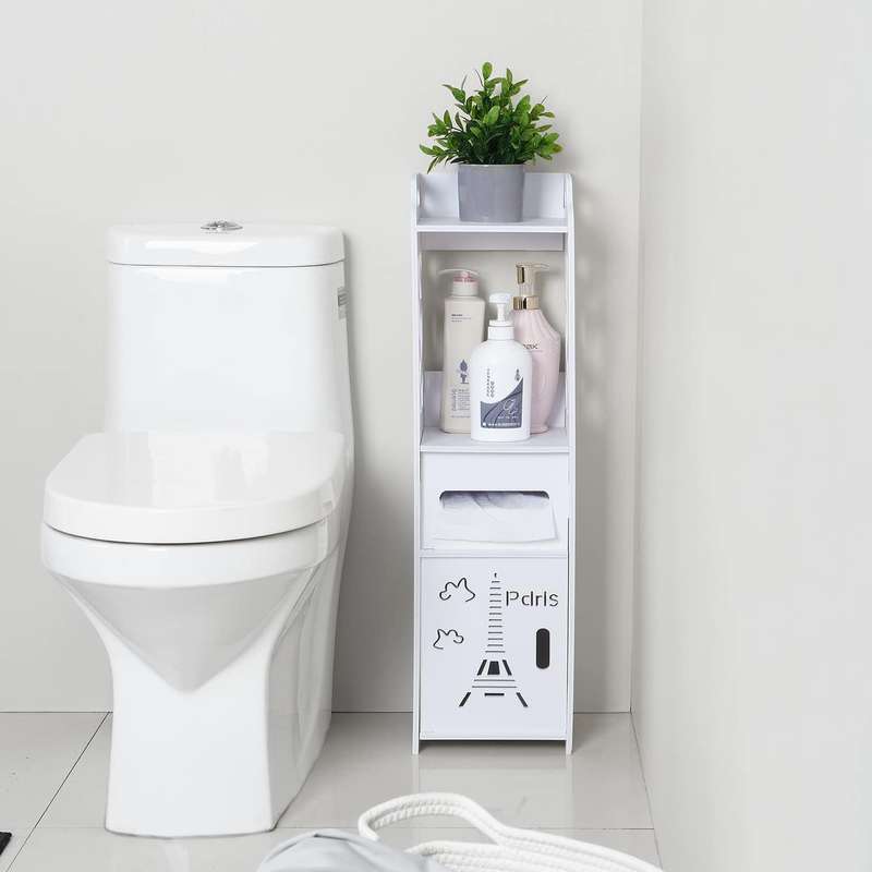 Paris Bathroom Cabinet Stand Organizer Rack