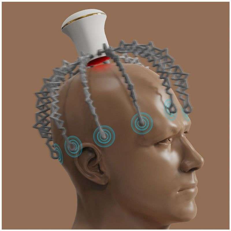 ZS - Rechargeable Head and Scalp Massager - White
