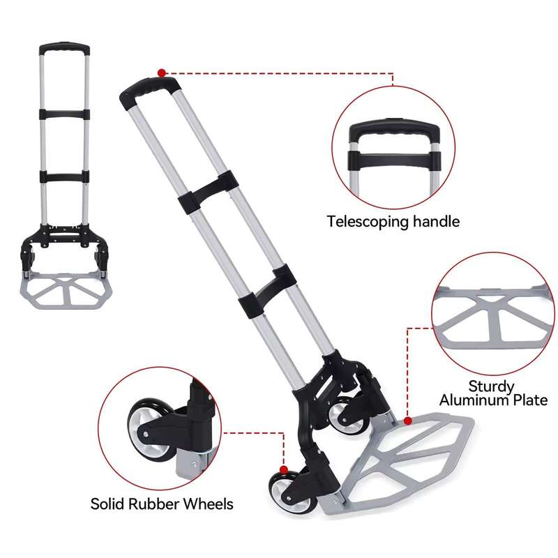 ZS - Aluminum Folding Portable Trolley 75KG