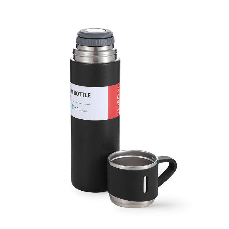 ZS - Hot and Cold Vacuum Insulated Flask - 500ml - Silver