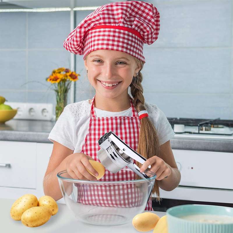 ZS - Premium Stainless Steel Potato Masher