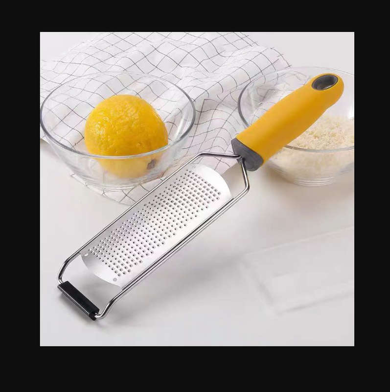 ZS - Premium Handheld Stainless Steel Grater - Yellow