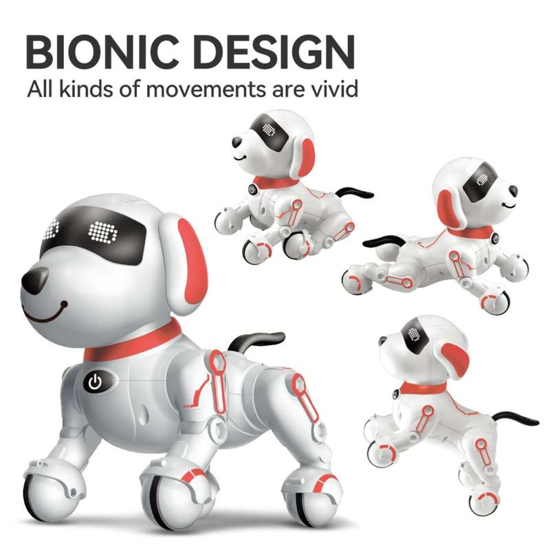 ZS - Becky the Intelligent Robot Dog - Dog with Remote Control - Blue