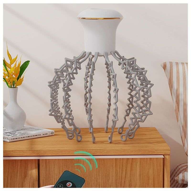 ZS - Rechargeable Head and Scalp Massager - White