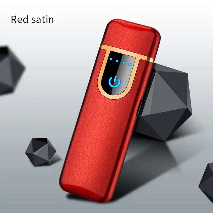ZS - Portable Coil Lighter Rechargeable - Red