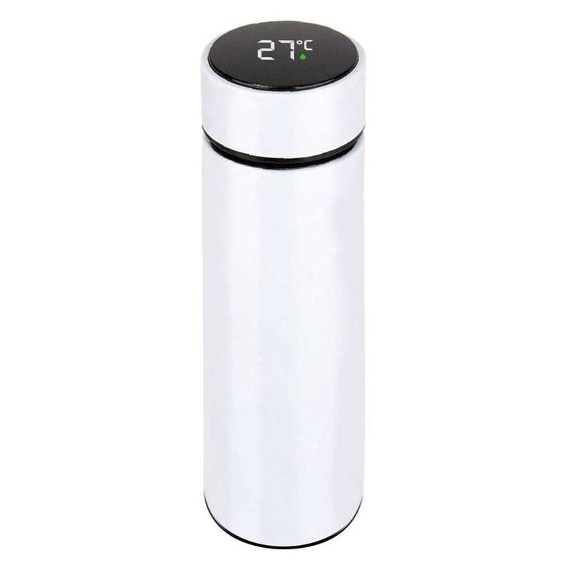 ZS - 500ml Vacuum Flask with LED Temperature Display - Gold