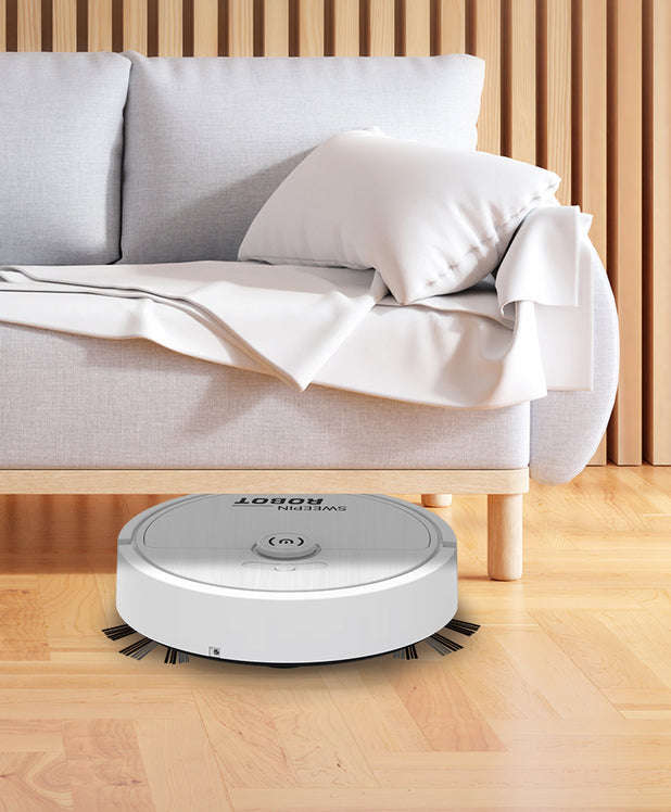 ZS - Sweeping Robot Vacuum Cleaner Rechargeable For Home - White