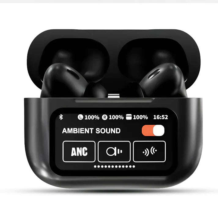 ZS - ANC/ENC Double Dark Noise Reduction Touch Control Earbuds - White