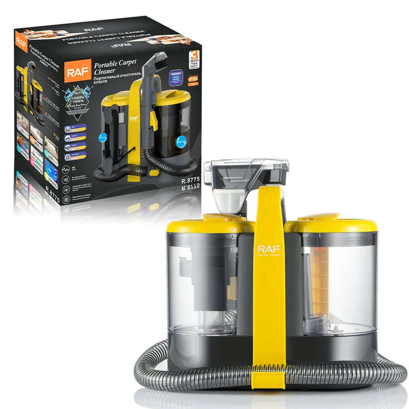 RAF Portable Carpet Cleaner Wet and Dry with Cyclone Technology