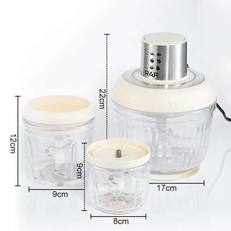 ZS - RAF R.7057 3 in 1 Food Processor 2.5L