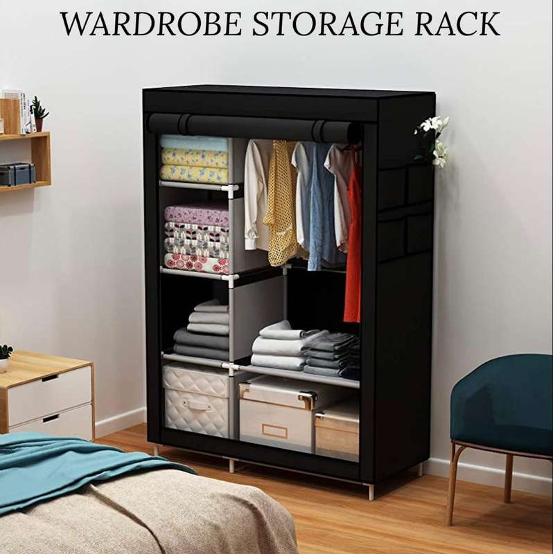 ZS - Wardrobe Storage Triple - Black